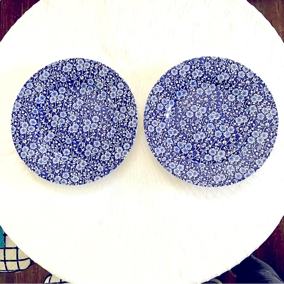 Churchill Other - 2 vintage Churchill transfer ware dinner plates. Perfect condition.  10.75”